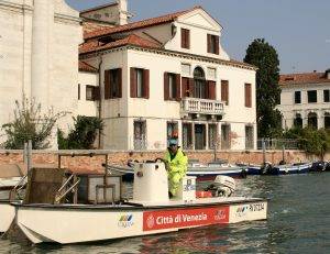 City of Venice Italy Boat