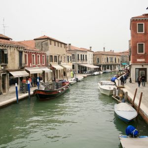 Canal in Murano, Italy