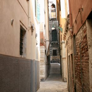 Alleyway in Venice Italy