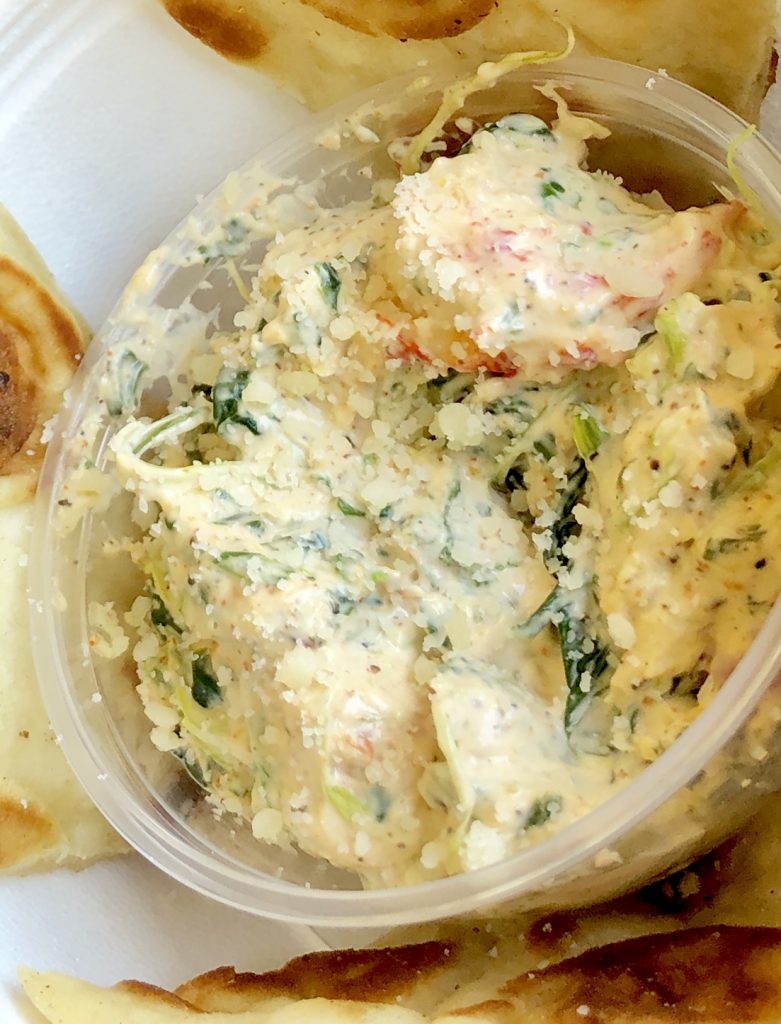 Heroes Sports Bar & Grille Spinach Dip