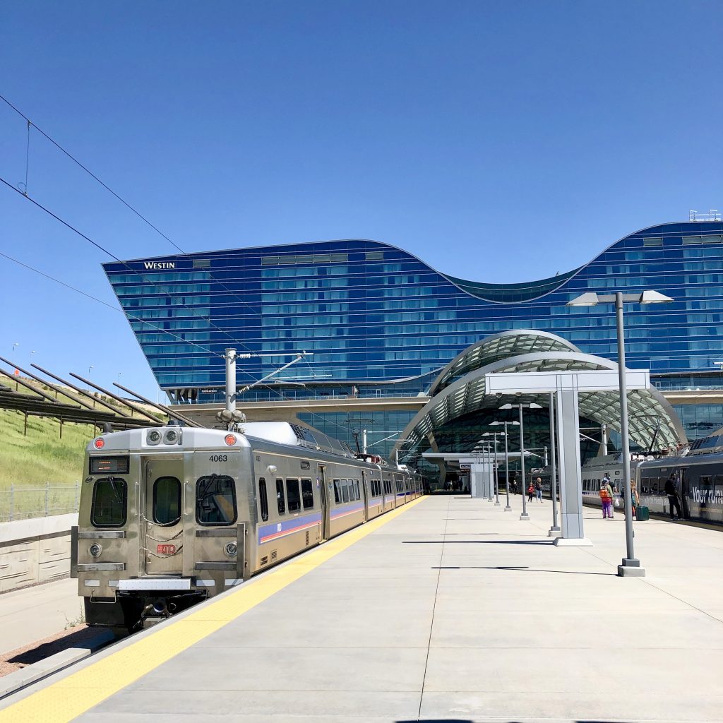 Denver Airport Train & Light Rail