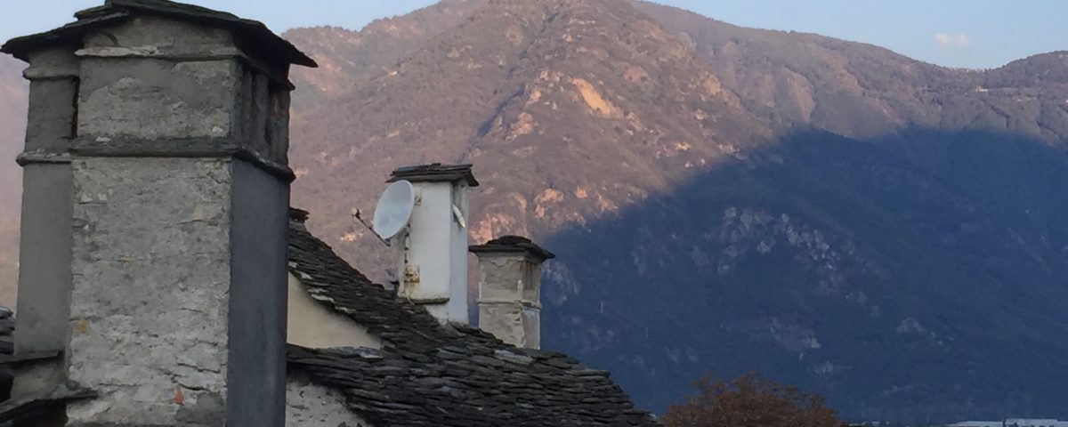 Italian Alps from Palazzo Del Gabelliere