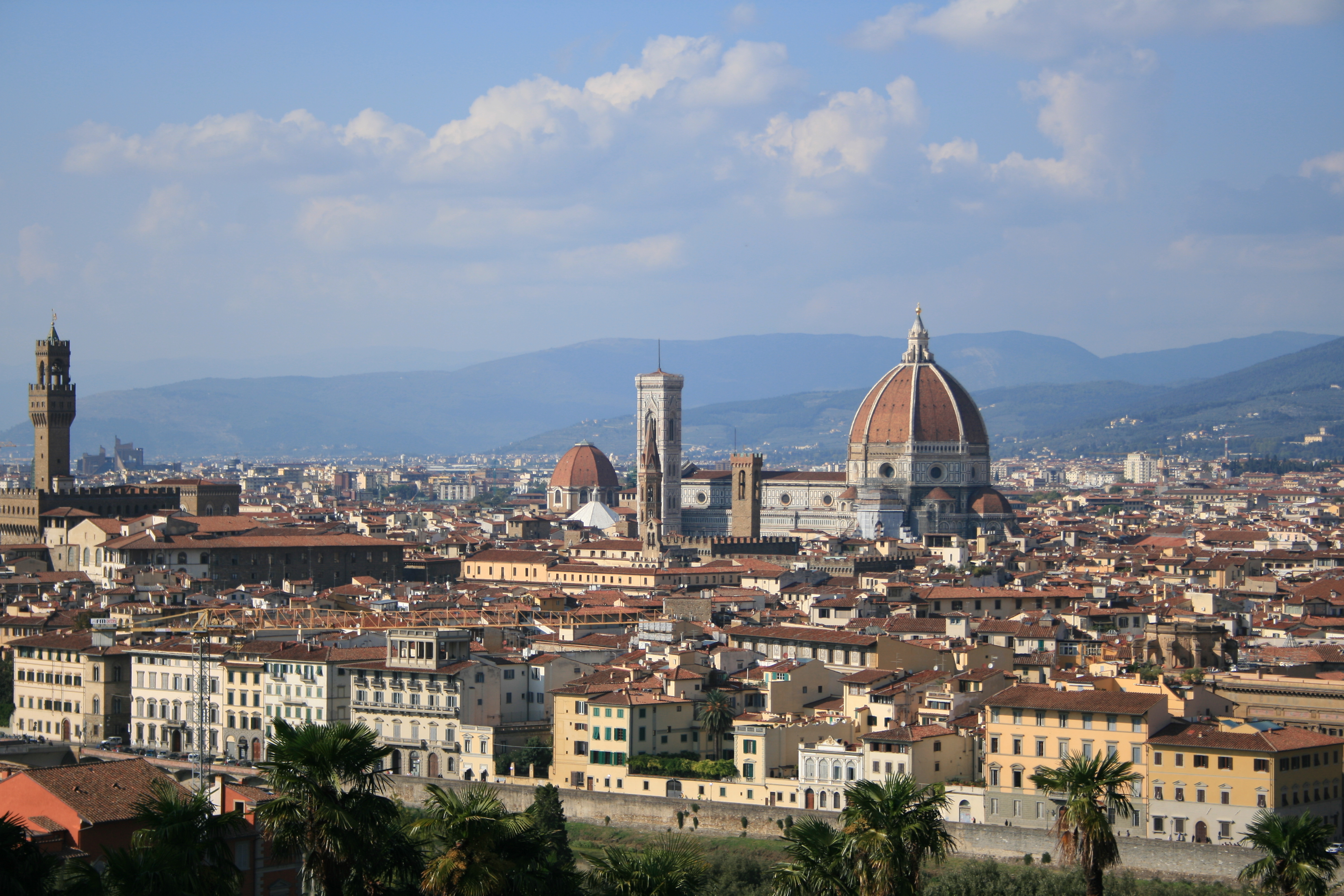 Florence Italy Skyline