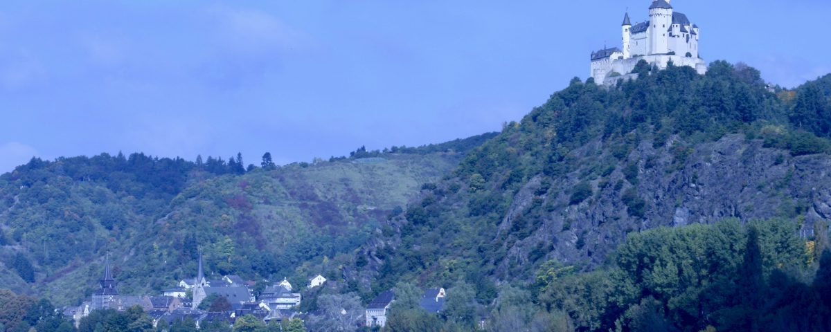 Marksburg Castle overlooking Braubach