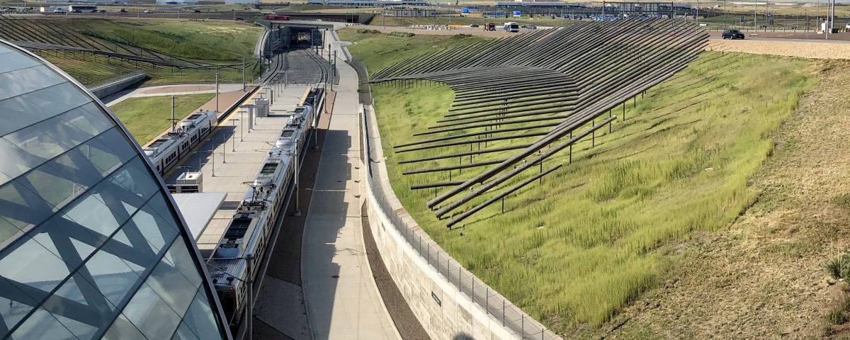 Denver Airport Train Station