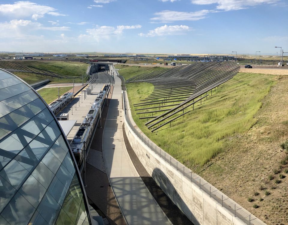 Denver Airport Train Station