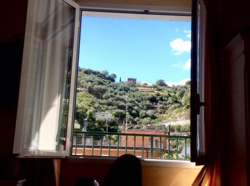View from hotel room in Monterosso al Mare