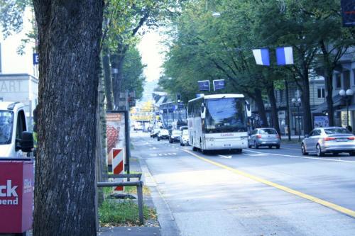 Street in Lucerne Switzerland