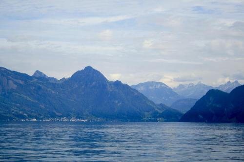 View from Boat on Lake Lucerne