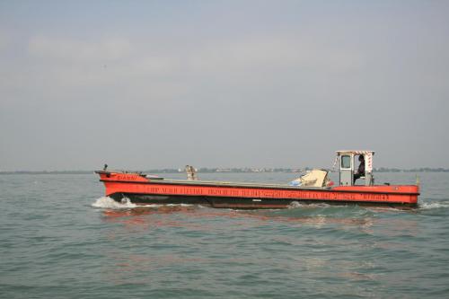 Delivery Boat Venice Italy