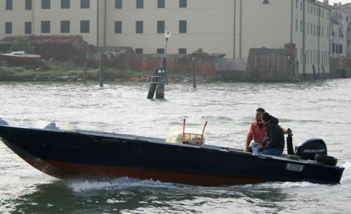 Delivery Boat Venice Italy