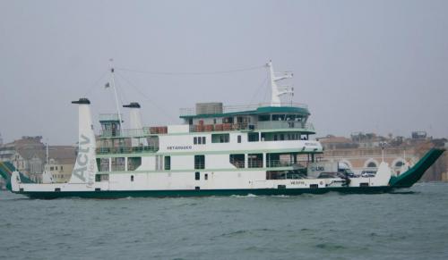 Automobile Ferry Venice Italy