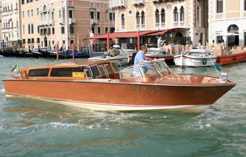 Taxi in Venice Italy