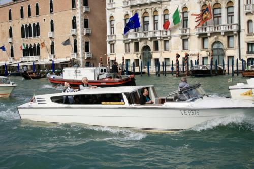 Taxi in Venice Italy