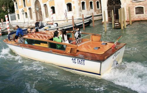 Taxi in Venice Italy