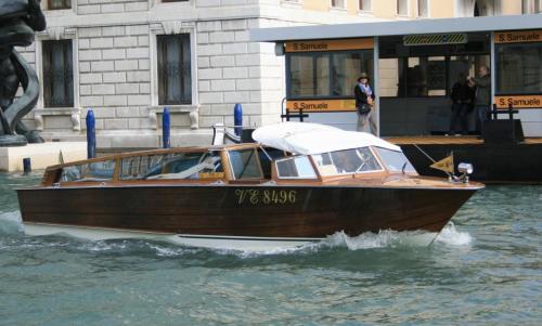 Taxi in Venice Italy