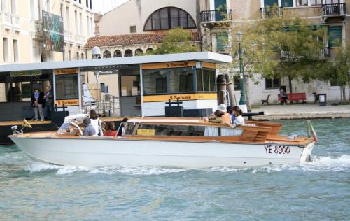 Taxi in Venice Italy