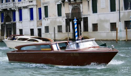 Taxi in Venice Italy