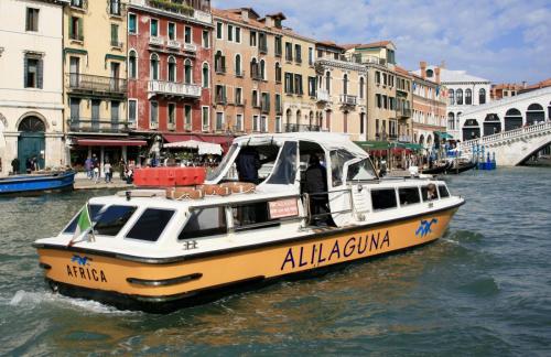 Alilaguna Vaporetto in Venice Italy