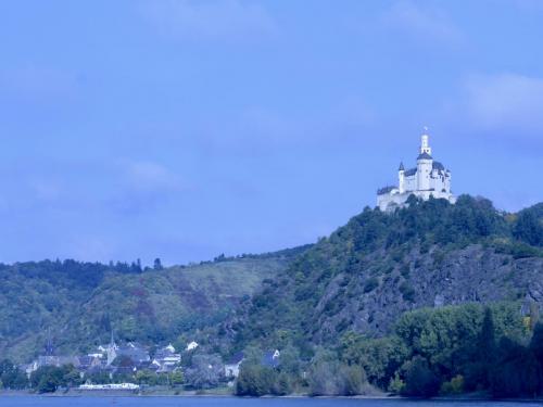 Marksburg Castle overlooking Braubach